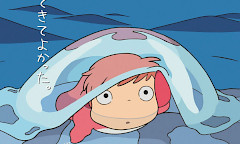 Piirrettu kuva vedessä olevasta hahmosta.